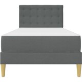  Okvir kreveta s madracem Tamno siva 90 x 190 cm tkanina | shoptok.hr
