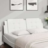 vidaXL Vzglavna stranica bela 152 cm umetno usnje, (21166006) | Shoptok.si