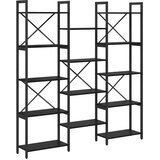  Polica Crni hrast 156 x 25 x 167 cm Konstruirano drvo | shoptok.hr