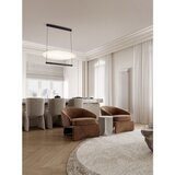 Nova Luce Bijela/mat crna LED viseća svjetiljka aluminijska s mogućnosti zatamnjivanja ø 80 cm Diona – | shoptok.hr