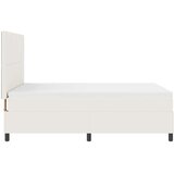  Krevet s madracem u krem boji 140x200 cm Baršunasta tkanina | shoptok.hr