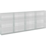  Gabion s žicom debljine 3,5 mm i mrežom 5x2,5 cm 400x30x150 cm | shoptok.hr