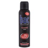 BAC Classic 24h deodorant v spreju brez aluminija 150 ml za moške Cene