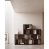 Kave Home Modularni sustav polica 9 kom u dekoru oraha u prirodnoj boji 202x114 cm Litto – | shoptok.hr