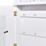  omarica za ključe z okvirjem za sliko bela, (20622287) | Shoptok.si