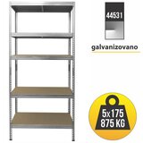 Technometal SMART STORAGE Polica 180x90 x40 -nosivost 175 kg/5 x175kg Cene