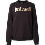 Just Cavalli Sweater majica zlatna / crna