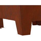  Kamin Smeđa 50 x 50 x 38 cm Čelik otporan na vremenske uvjete | shoptok.hr