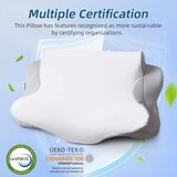 AOTOZE ortopedski vzglavnik iz memory pene ergonomski vzglavnik za vrat in ramena | Shoptok.si