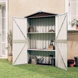 vidaXL Vrtna lopa rjava 107,5x46x183 cm pocinkano jeklo Cene