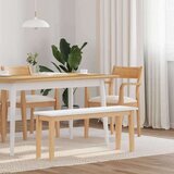 vidaXL klop 110 cm masivni les guma | Shoptok.si