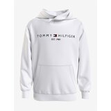 Tommy Hilfiger White Kids Hoodie - Boys | Shoptok.si