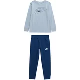 Nike Sportswear Trenirka za tek 'CLUB' svetlo modra / temno modra / off-bela