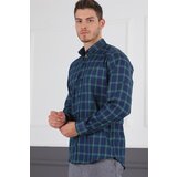 Dewberry G717 DERBERRY MEN'S SHIRT-NAVY-GREEN | shoptok.hr