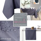 AmeliaHome Stolnjak Empire 150x500 cm, ljubičasta Slike