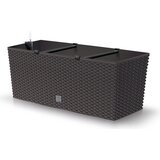 RATO Case cvetlično korito vključ. z zalivalnim sistemom, rjava - L 60 cm Cene
