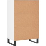  Visoka komoda bijela 57 x 35 x 90 cm od konstruiranog drva | Eponuda.ba
