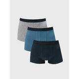 LC Waikiki Boxer Shorts - Dark blue - 3-pack cene