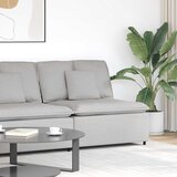  Modularni kutni kauč s jastucima, sivo-bijeli 100 cm | shoptok.hr