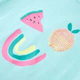  Dječja majica svijetla boja mente 116 | shoptok.hr