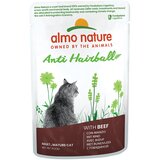 Almo Nature Holistic Anti Hairball - Z govedino 6 x 70 g | shoptok.hr