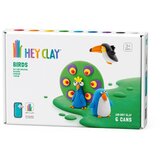 Hey Clay Glina Birds - 6 cans - Toucan, Penguin, Peackock - 26040 Cene