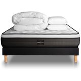 Prestige literie Kompletni paket za posteljo - Vzmetnica 140x190 cm + Vzmetni okvir z letvami (komplet) + 2 vzglavnika + Prevleka - Suite, (21613755) Cene