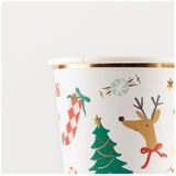 Meri Meri Papirnate jednokratne čaše u setu 8 kom Jolly Christmas – | shoptok.hr