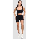 GymBeam Women‘s Lift Seamless Shorts Black