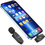 hoco. Brezžični mikrofon z Lightning konektorjem - L15 Crystal Lavalier iPhone | Shoptok.si