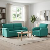  Set sofe 2 pcs Tirkizna Bar&amp;scaron;un Slike