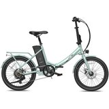 Fafrees F20 lasting električno kolo - 250W motor 36V18.2Ah baterija 120KM doseg mehanska disk zavora - zelena, (21221503) Cene