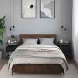 vidaXL Noćni ormarići 2 kom crni 40 x 40 x 55 cm od konstruiranog drva | shoptok.hr