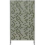  Zaslon za privatnost 100 x 50 x 180 cm Čelik Maslinastozelena | shoptok.hr