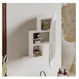 Hanah home kupatilski ormarić cloud storage bathroom wall mirror white