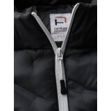 Ombre Men's long quilted jacket with large pockets - beige | shoptok.hr