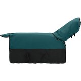 vidaXL Konjski plašč Temno zelena in črna 125 cm Poliester, (5000288764) | Shoptok.si