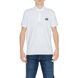 Napapijri Polo majice kratki rokavi EBEA 2 NP0A4HPY Bela | Shoptok.si