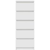  Komoda s ladicama bijela 37,5x35x99 cm izrađeno drvo | shoptok.hr