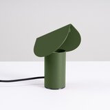 Thoro Kaki zelena aluminijasta LED namizna svetilka (vi&amp;scaron;ina 15 cm) BISCUIT &amp;ndash; Slike