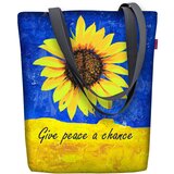 Bertoni Unisex's Canvas Bag Sunny Give Peace Cene