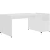 Furnova Klubska mizica bela 90x45x35 cm inženirski les, (21914803) | Shoptok.si