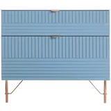 ormarić 90 Line Compact plavi bez lavaboa 1055PLA