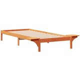  Okvir za krevet s bočnim stolovima Vosak smeđa | shoptok.hr