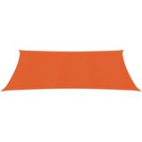 The Living Store Senčno jadro 160 g/m² pravokotno oranžna 5x7 m HDPE - Jadro Za Senco, (21494756) | Shoptok.si
