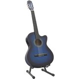  12-dijelni set gitare Western s ujednačivačem i 6 žica plavi | Eponuda.com