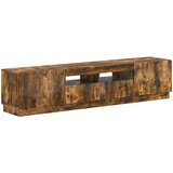  LED TV kabinet HOORN 3 kom. Dimljeni hrast Konstruirano drvo Smeđa 81 x 35 x 40 cm | shoptok.hr