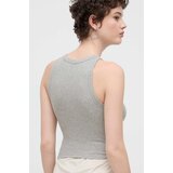 Hollister Co. Top ženski, siva barva | Shoptok.si