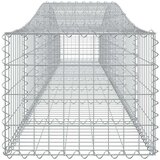  Lučne gabionske košare 8 kom 400x50x40/60 cm pocinčano željezo | shoptok.hr