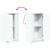  Komoda s LED svjetlima bijela 42 5x34x85 cm konstruirano drvo | shoptok.hr